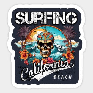 California Surf Sticker